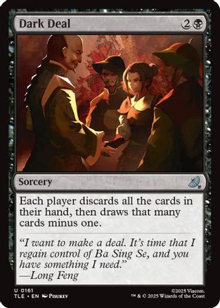 Dark Deal [Avatar: The Last Airbender: Eternal-Legal]