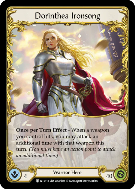 Dawnblade // Dorinthea Ironsong [U-WTR115 // U-WTR113] (Welcome to Rathe Unlimited)  Unlimited Normal - Image 4