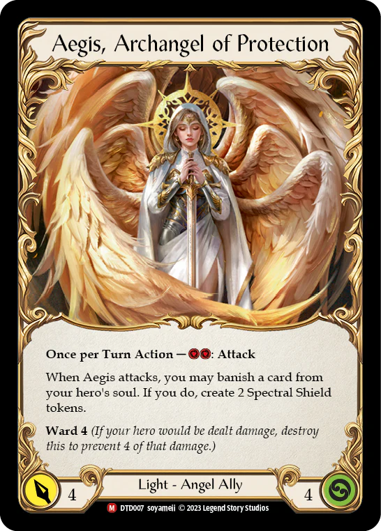 Figment of Protection // Aegis, Archangel of Protection [DTD007] (Dusk Till Dawn) - Image 2