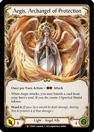 Figment of Protection // Aegis, Archangel of Protection [DTD007] (Dusk Till Dawn) - Image 4