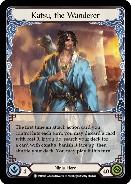 Harmonized Kodachi // Katsu, the Wanderer [U-WTR078 // U-WTR076] (Welcome to Rathe Unlimited)  Unlimited Normal - Image 2
