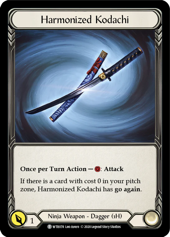 Harmonized Kodachi // Rhinar, Reckless Rampage [U-WTR078 // U-WTR001] (Welcome to Rathe Unlimited)  Unlimited Normal - Image 3
