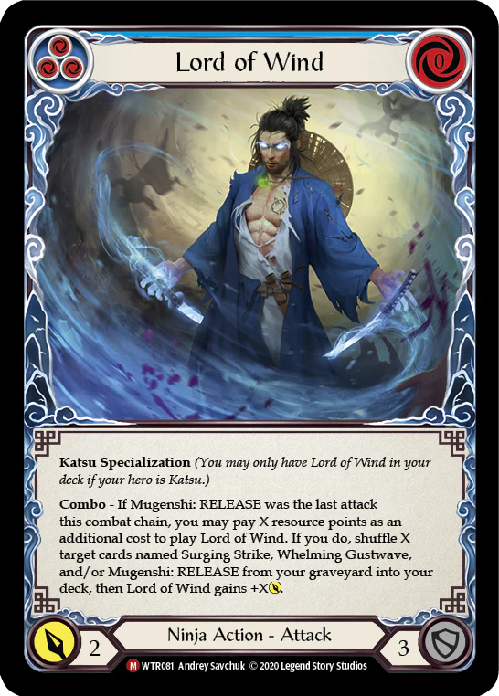 Lord of Wind [U-WTR081] (Welcome to Rathe Unlimited)  Unlimited Normal - Image 2