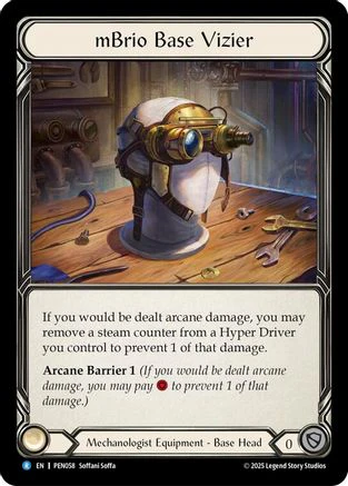 Mbrio Base Vizier (PEN058) - Compendium of Rathe