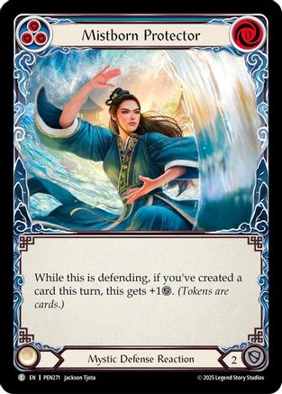 Mistborn Protector (Blue) (PEN271) - Compendium of Rathe Rainbow Foil