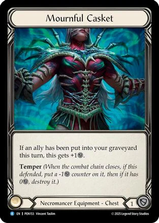 Mournful Casket (PEN153) - Compendium of Rathe Cold Foil