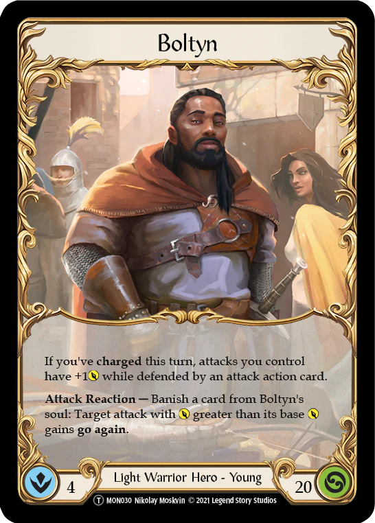 Ser Boltyn, Breaker of Dawn // Boltyn [U-MON029 // U-MON030] (Monarch Unlimited)  Unlimited Normal - Image 2