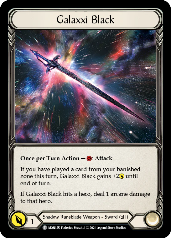 Soul Shackle // Galaxxi Black [MON186 // MON155] (Monarch)  1st Edition Normal - Image 2
