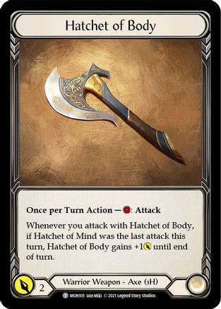 Spectral Shield // Hatchet of Body [U-MON104 // U-MON105] (Monarch Unlimited)  Unlimited Normal - Image 3