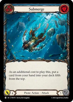 Submerge (Blue) (PEN176) - Compendium of Rathe Rainbow Foil