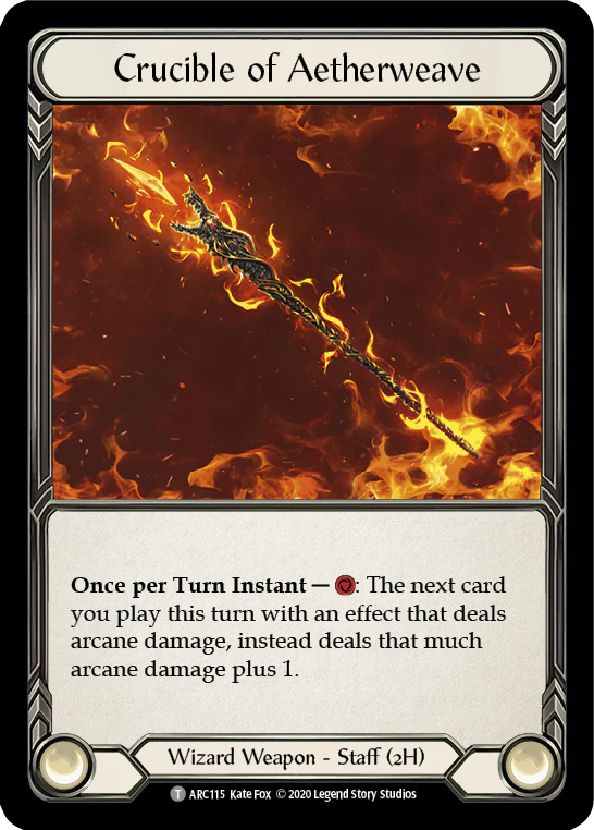 Viserai // Crucible of Aetherweave [U-ARC076 // U-ARC115] (Arcane Rising Unlimited)  Unlimited Normal - Image 2