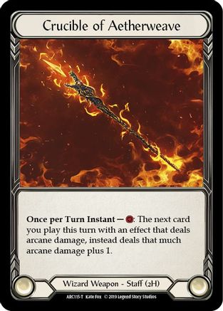 Viserai // Crucible of Aetherweave [U-ARC076 // U-ARC115] (Arcane Rising Unlimited)  Unlimited Normal - Image 3