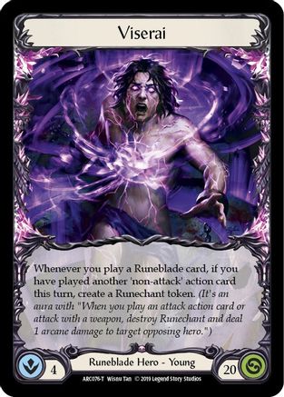 Viserai // Viserai, Rune Blood [U-ARC076 // U-ARC075] (Arcane Rising Unlimited)  Unlimited Normal - Image 3
